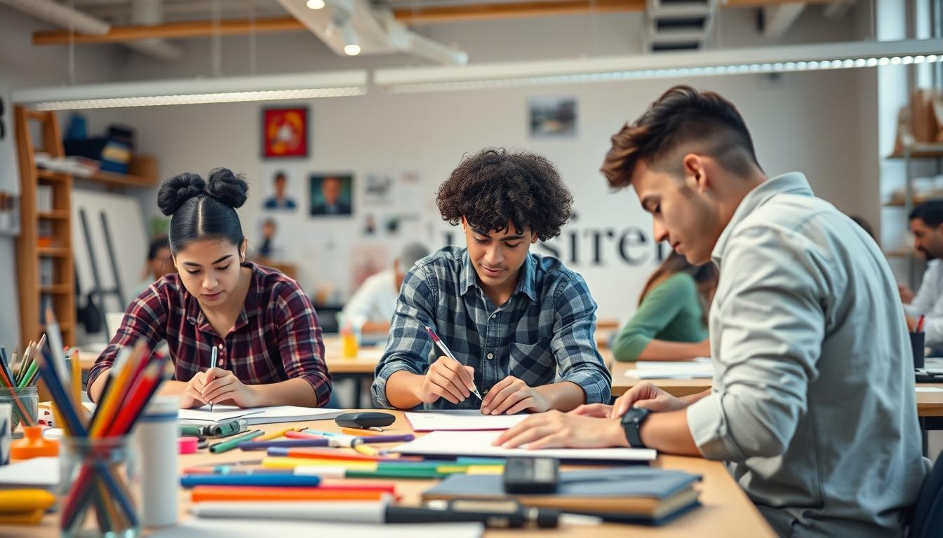 Organized exam preparation notes and academic planner