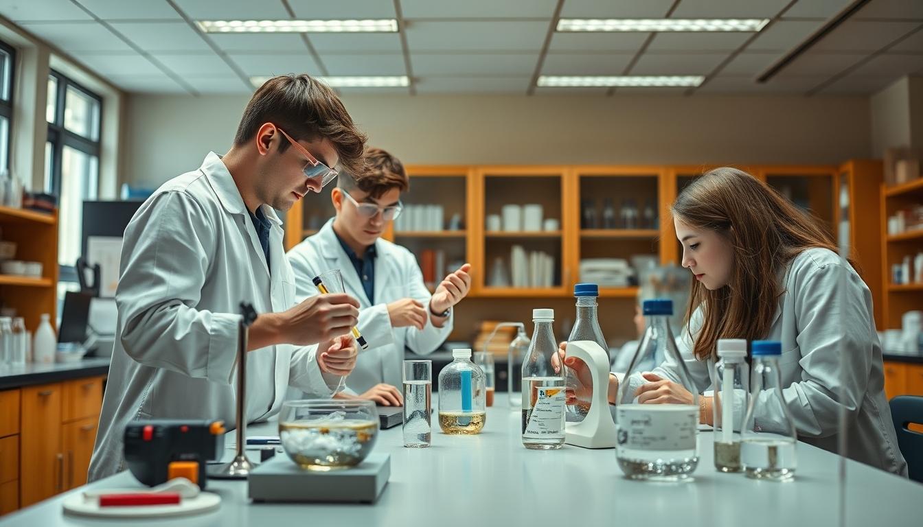 Structured study materials and learning resources on a desk