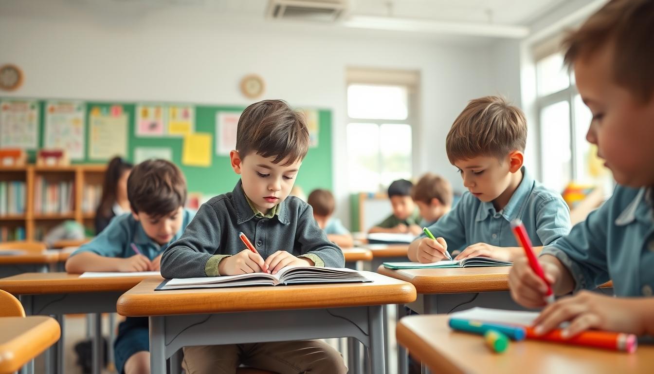 Students working in research laboratory